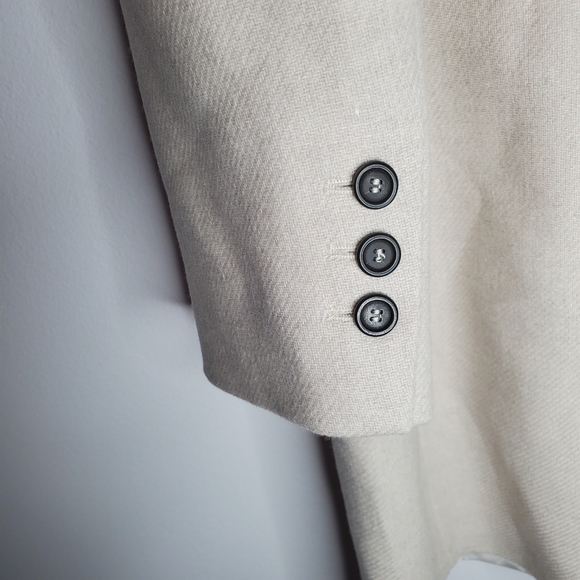 NWT ZARA WOOL COAT STONE COLOR - Picture 14 of 15